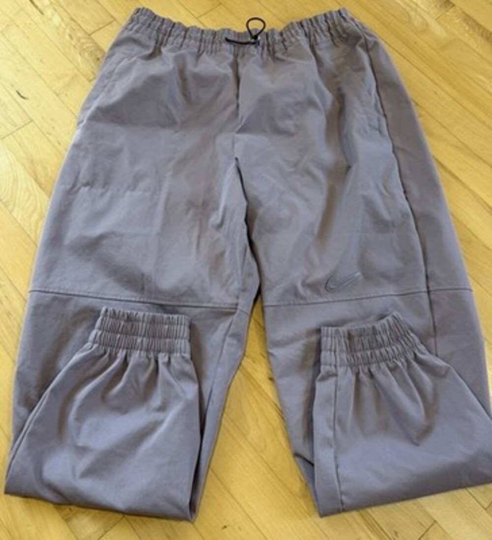 Nike Women's Sportswear Silver Swoosh Jogger Pants Lavender Purple Hi Rise XL